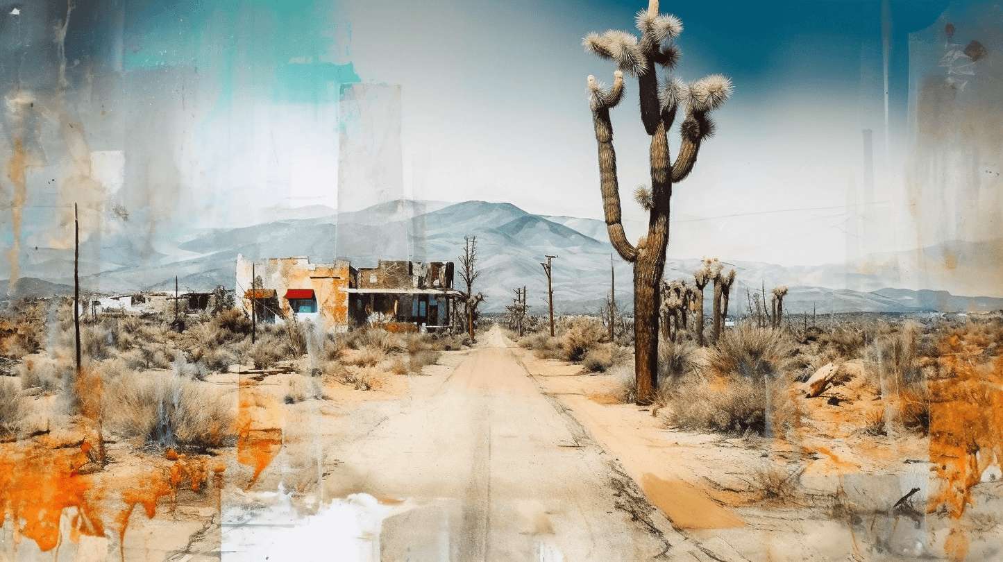 Desert Road by Art For Frame