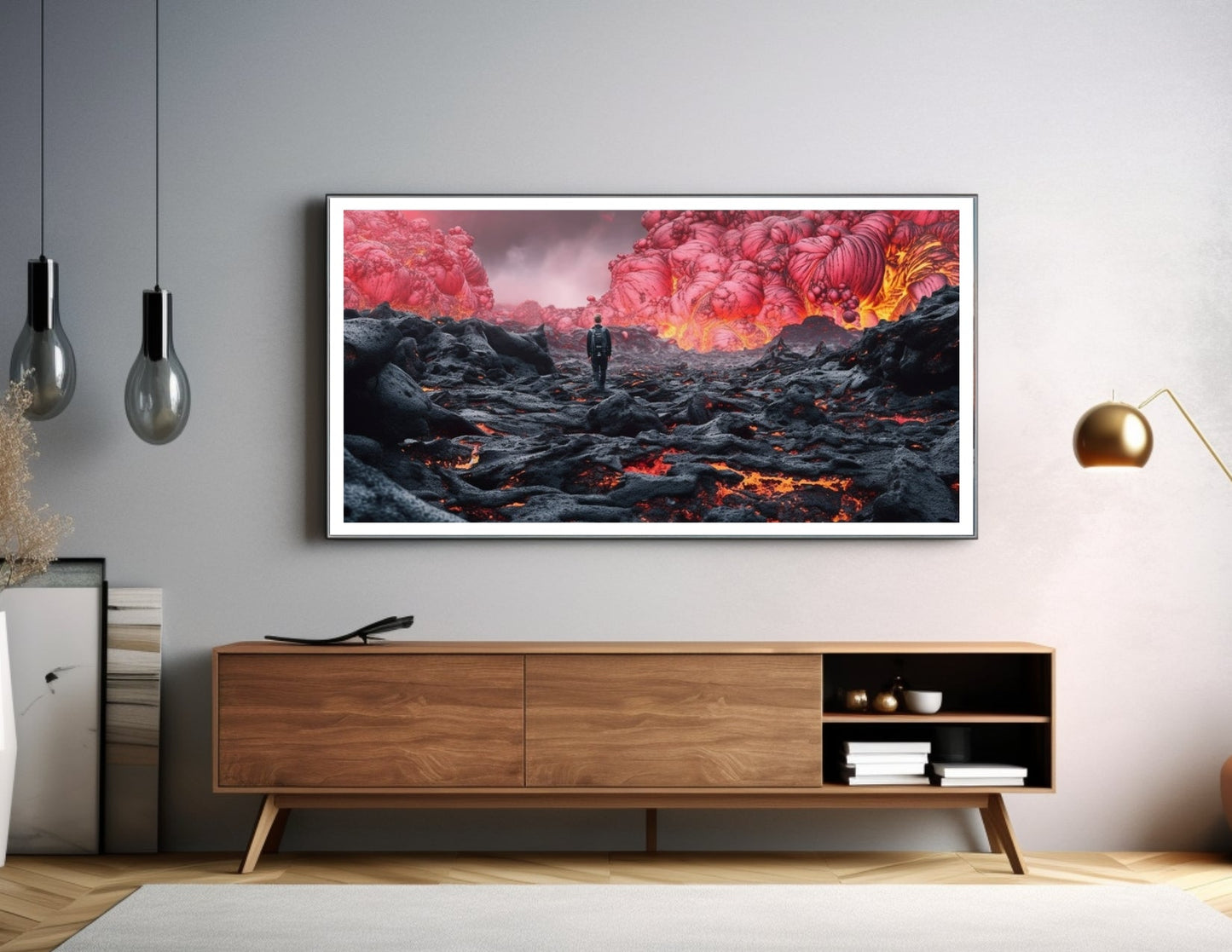 Lava Walk by Art For Frame
